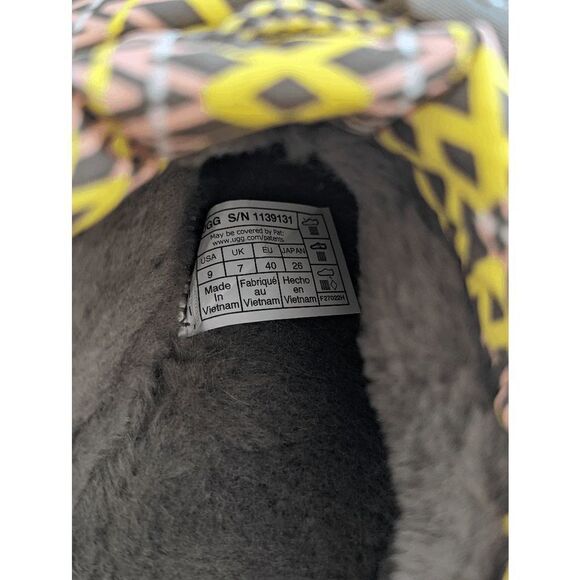 NWOB UGG Women's Maxi Heritage Braid Burnt Olive Platform Clog Shoes - Size 9 - Picture 6 of 8